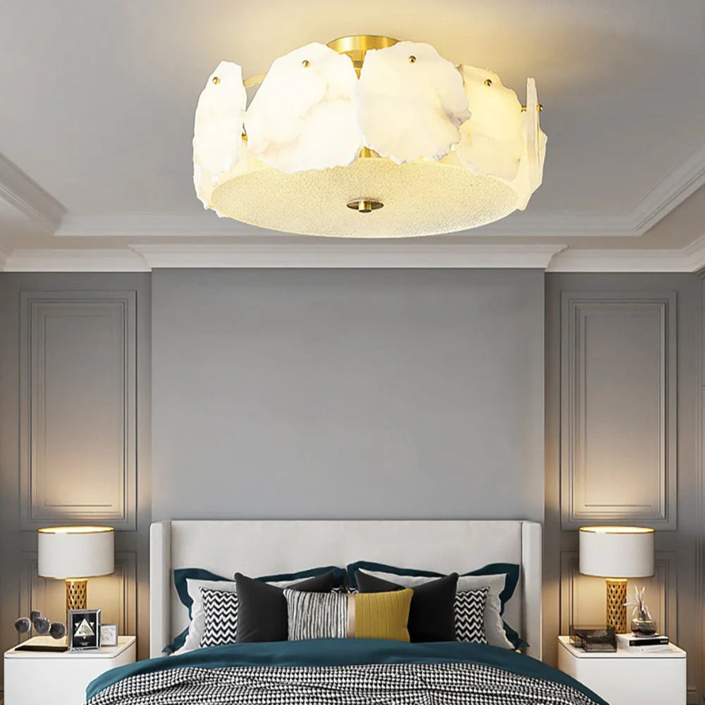 Valeria Alabaster Ceiling Lamp - Pre Order