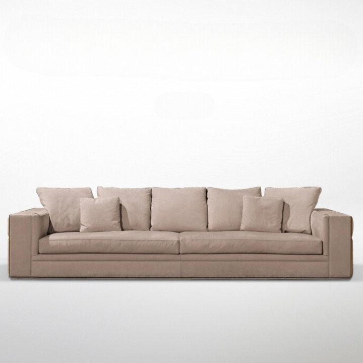 Visionnaire customized 4-seater sofa with elegant modern design