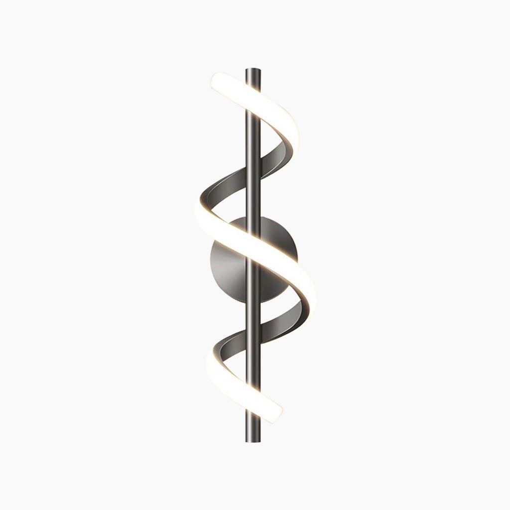 Wavy Linear Wall Lamp – Modern Elegance with a Unique Design