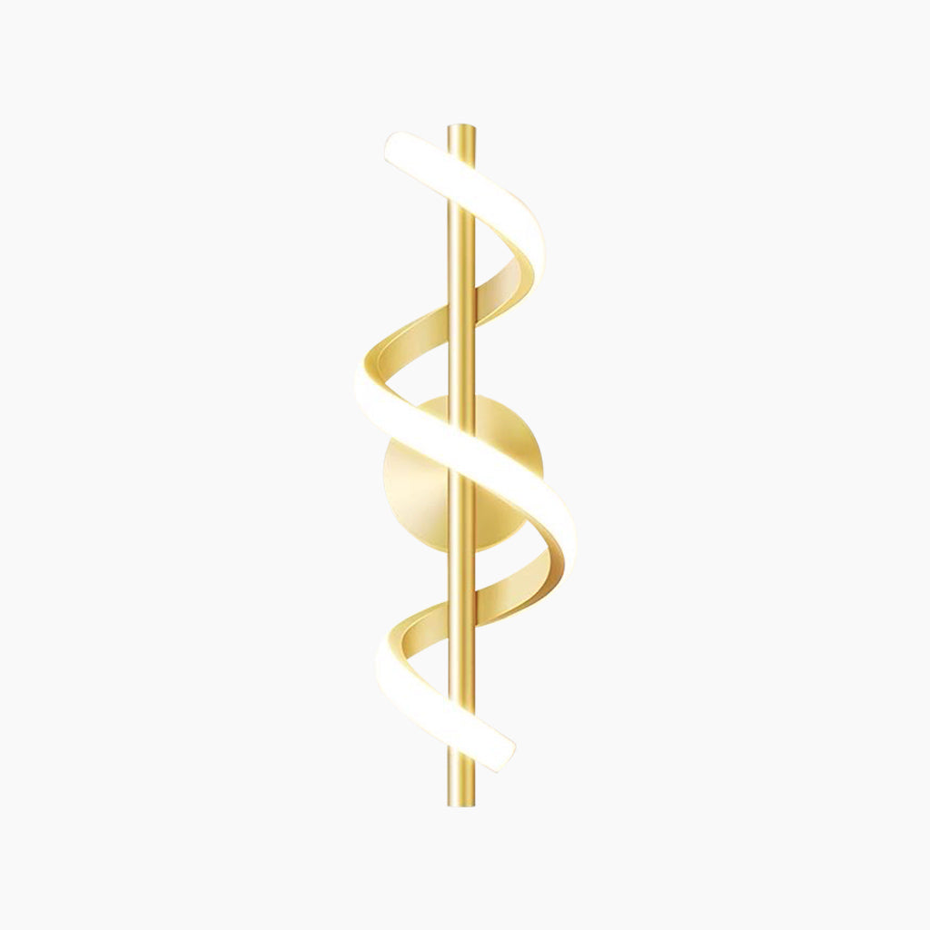 Wavy Linear Wall Lamp – Modern Elegance with a Unique Design