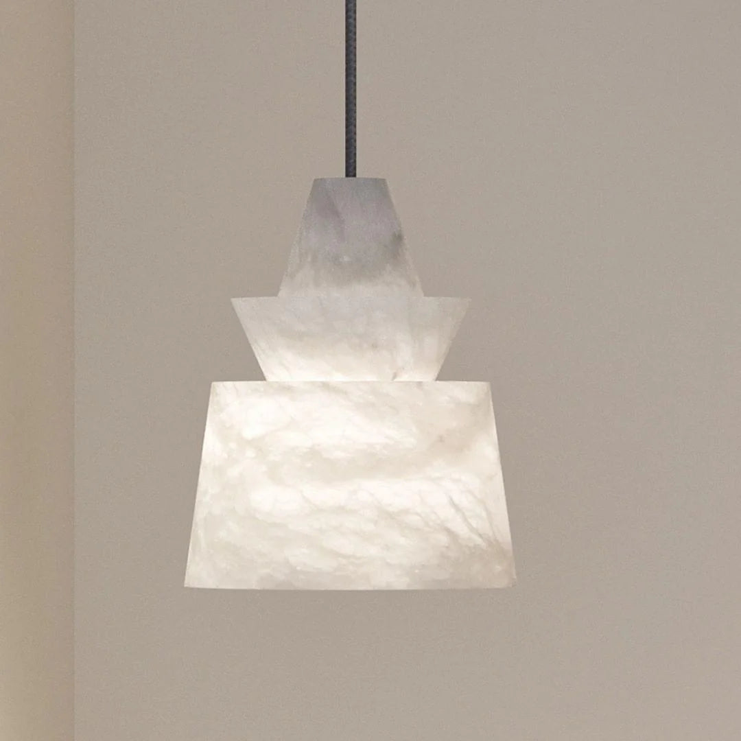 White Alabaster Pendant Light - Pre Order
