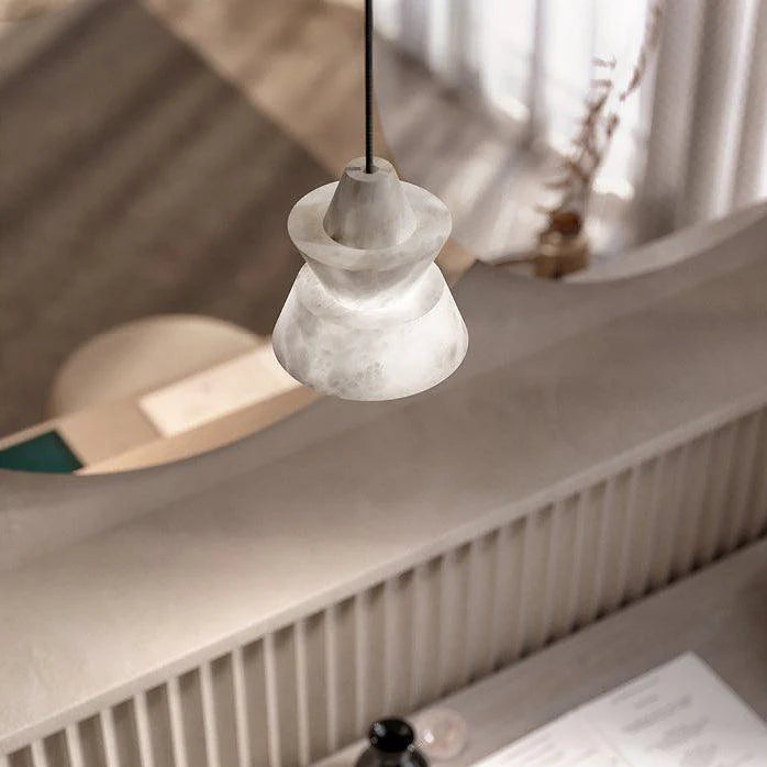 White Alabaster Pendant Light - Pre Order