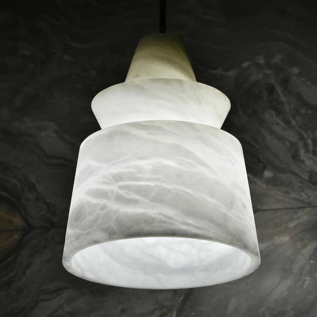 White Alabaster Pendant Light - Pre Order