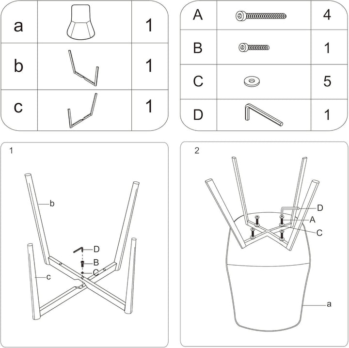 Fitting diagram for Y80 Hype Chair, showing measurements and assembly details for elegant interior seating
