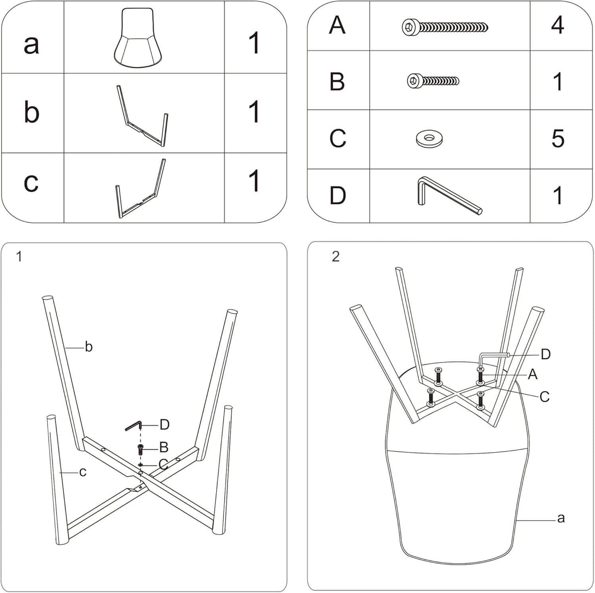 Hype- Dining Chair Ergonomically Designed