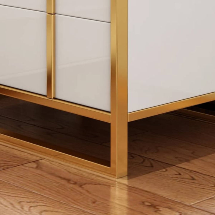 Elegant Zara bedside table with clean lines for contemporary bedrooms