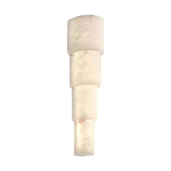 Alba Cascade alabaster wall sconce modern lighting fixture for elegant home décor