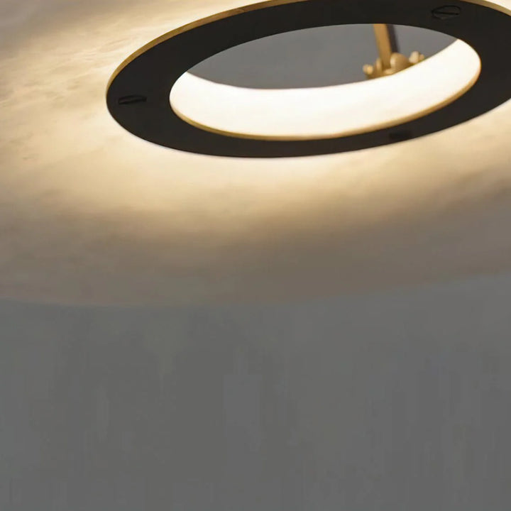 Modern Aragon table lamp with sleek design, offering warm ambient lighting for contemporary interiors