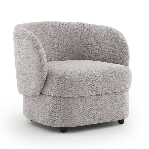 Front close-up view of Arco lounge sofa showcasing plush cushions and sleek modern upholstery.