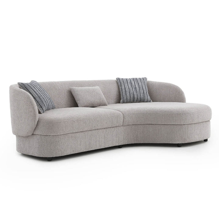 Detailed view of Arco lounge sofa showing cushioned seating and modern design elements.