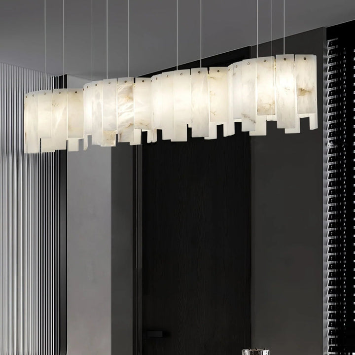 Arctora pendant lamp modern lighting with a hanging side view for stylish contemporary interiors