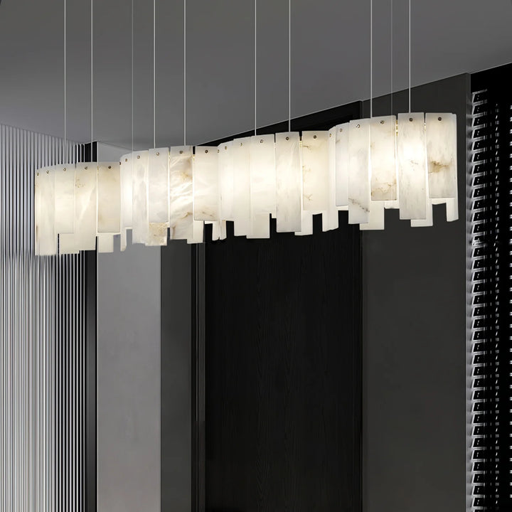 Arctora pendant lamp modern lighting featuring a sleek hanging view for contemporary interior decor