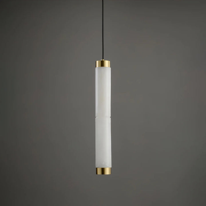 Aria pendant lamp modern lighting with a front view showcasing its sleek contemporary design