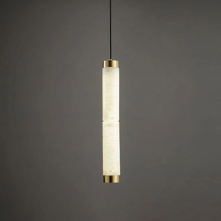 Aria pendant lamp modern lighting displaying a front view for elegant contemporary interior decor