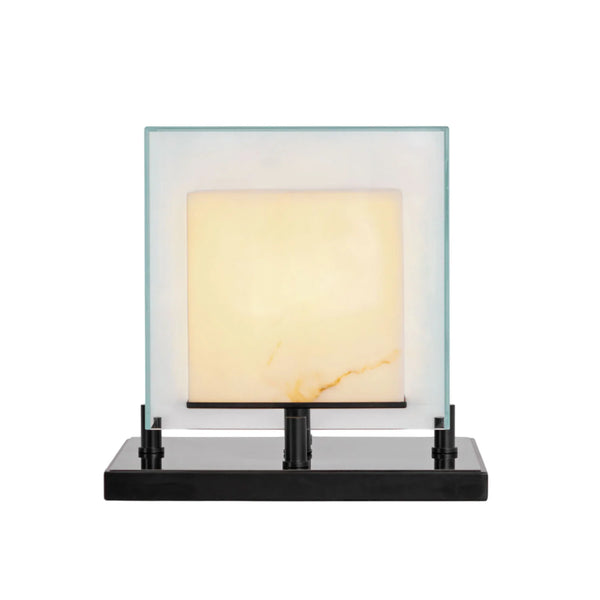 Arqra alabaster table lamp modern lighting with elegant design for stylish home interior décor