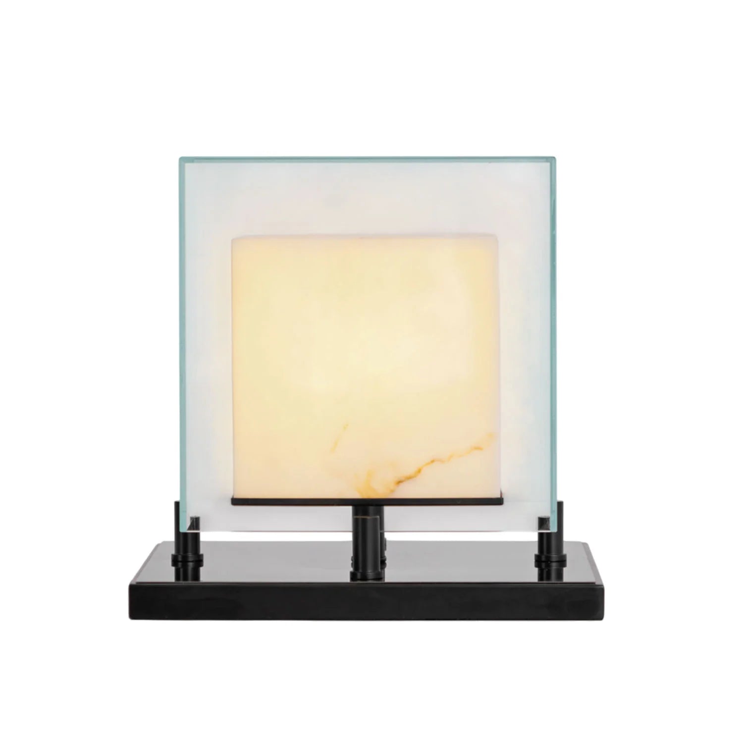 Arqra alabaster table lamp modern lighting with elegant design for stylish home interior décor