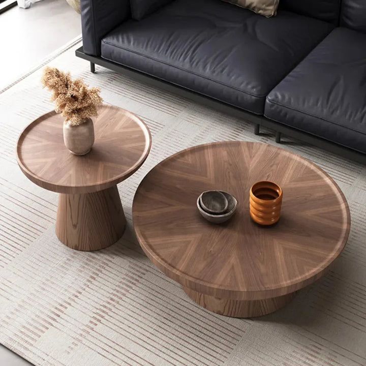 Top View of Artisan Wood Luxury Furniture Modern Elegant Handcrafted Home Design