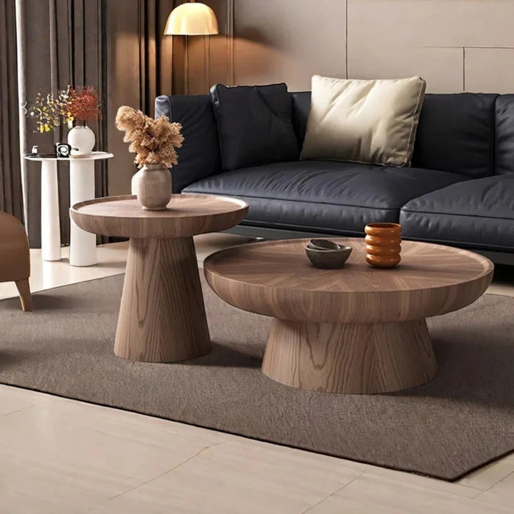  Front View of Artisan Wood Luxury Furniture in Living Room Modern Elegant Home Design