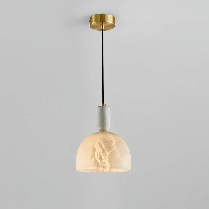 Blair alabaster pendant light showcasing modern elegant lighting for contemporary home interiors