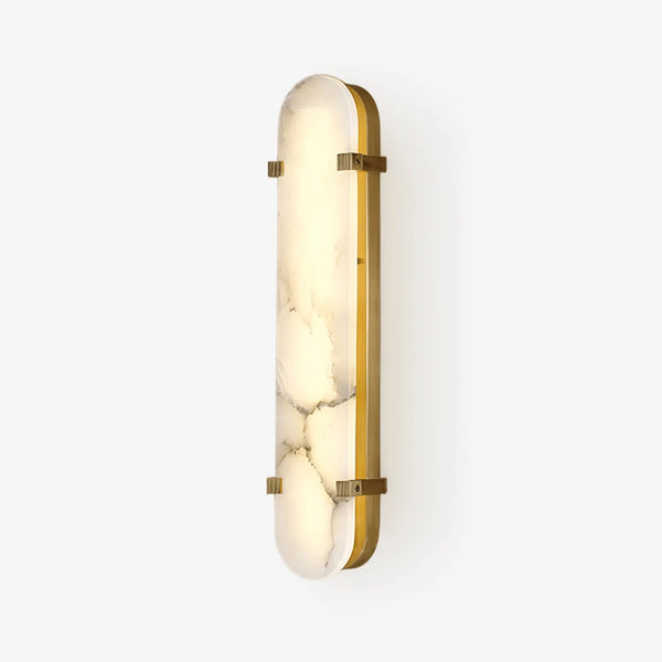 Calla alabaster wall sconce, modern elegant decorative wall light for stylish home interiors