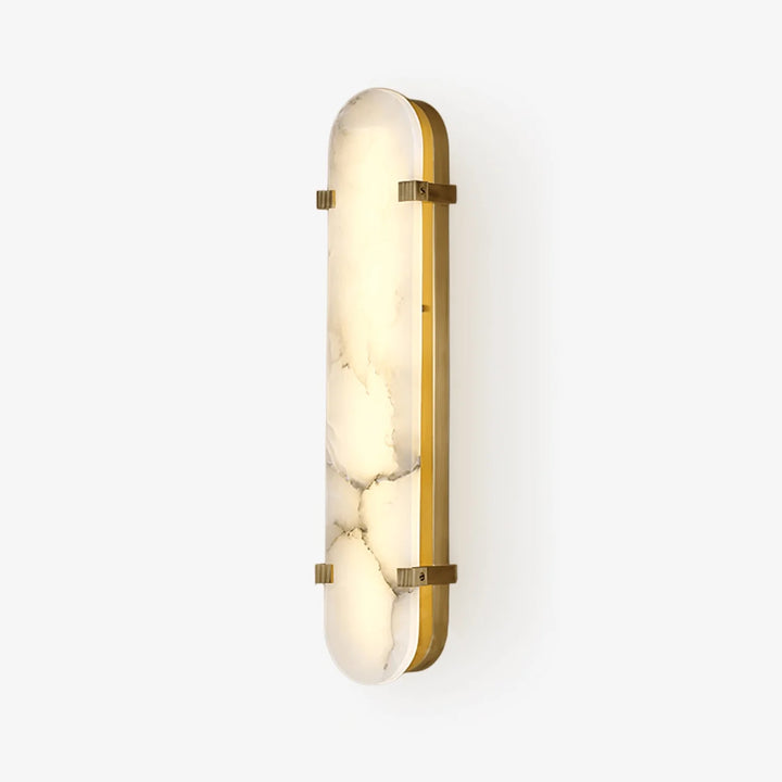 Calla alabaster wall sconce, modern elegant decorative wall light for stylish home interiors
