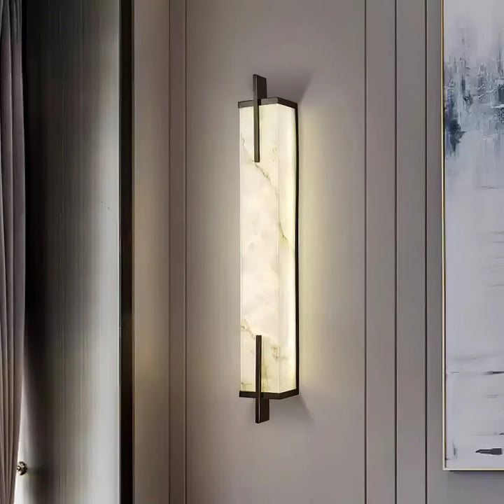 Calliope marble wall sconce lighting on wall modern elegant home lighting fixture design