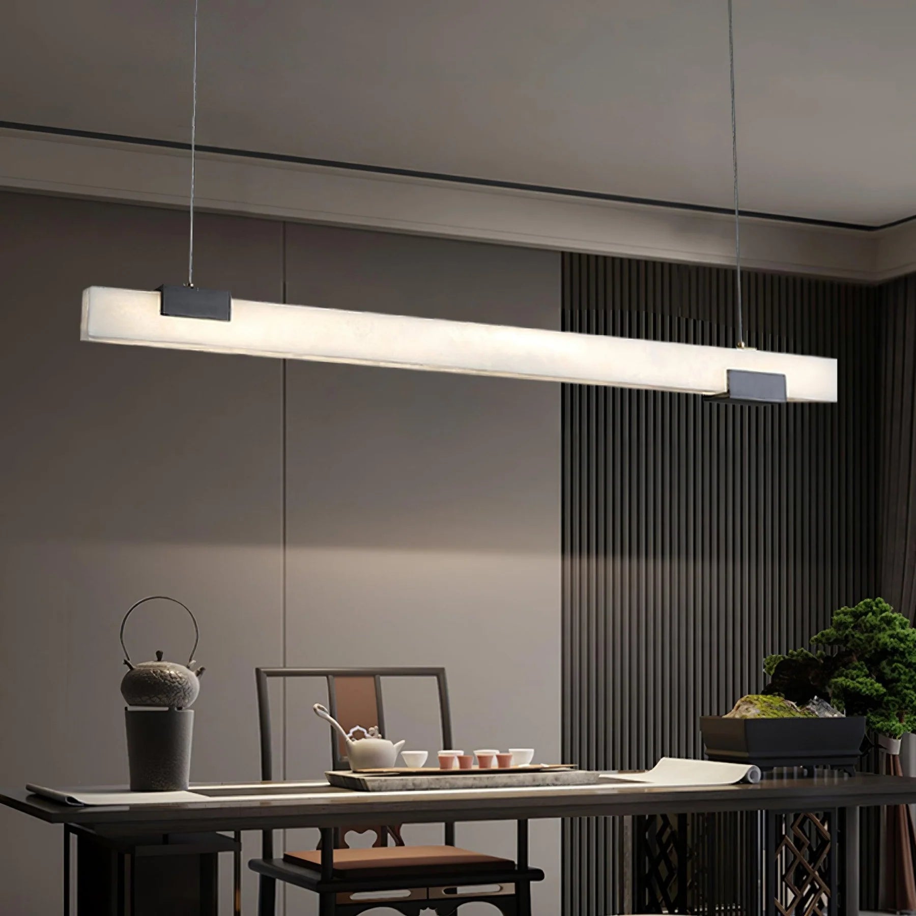 Cary alabaster pendant light elegant modern ceiling lighting stylish home decor