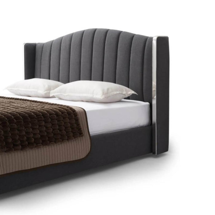 Comfortable Seraphic Slumber velvet KB35 1.8M bed showcasing plush tufted headboard and elegant design