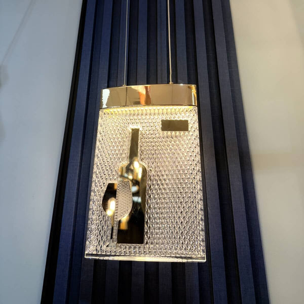 Crystal Vino wall light – elegant design.