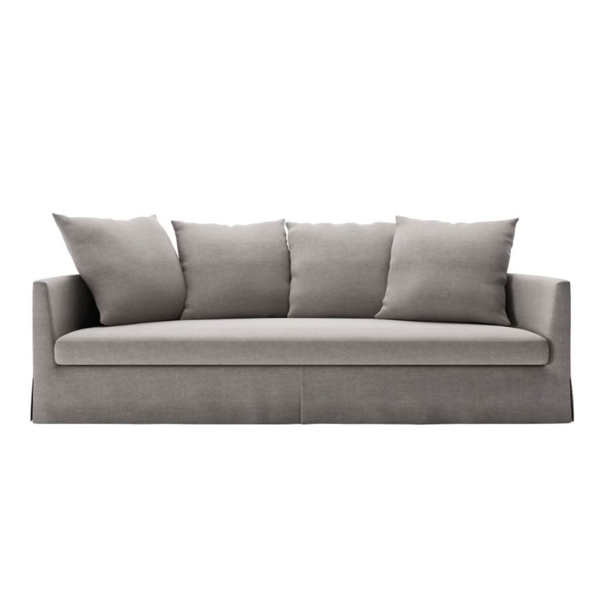 Custom Astral Affinity Celestial sofa with plush upholstery and modern design, front view