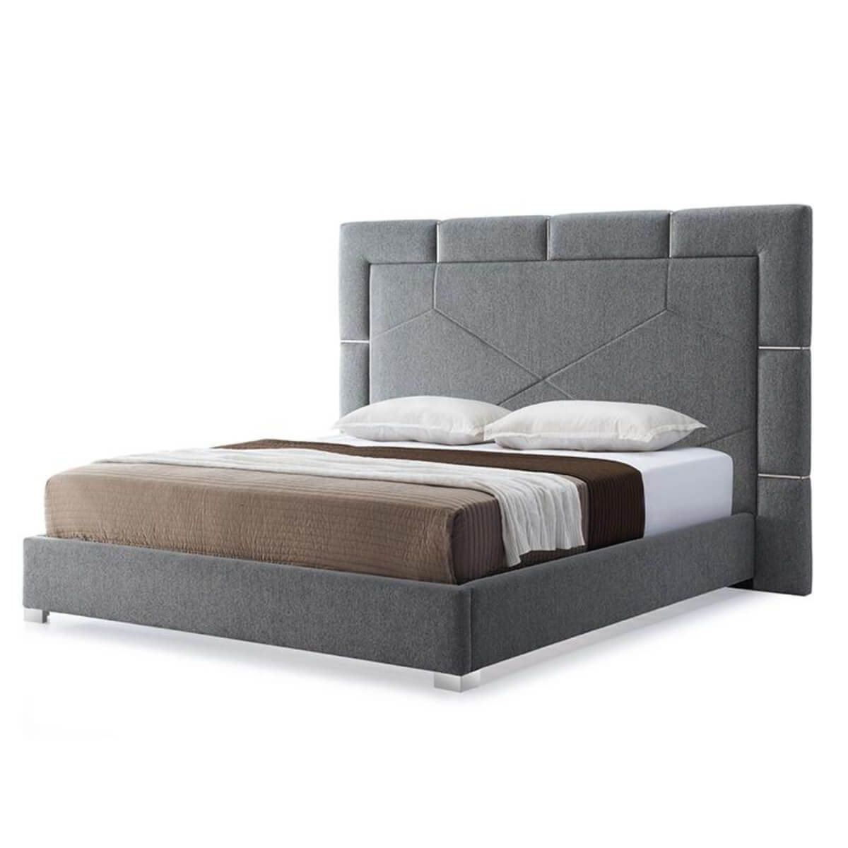 Custom Astralarcadia luxury velvet KB47 1.8M bed with plush tufted headboard and elegant modern design for upscale bedrooms