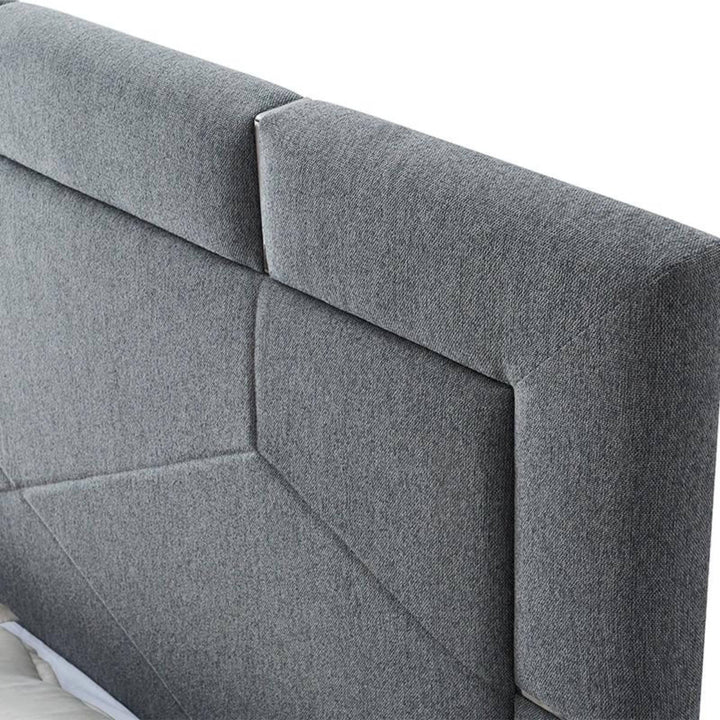 Detailed view of custom Astralarcadia luxury velvet KB47 1.8M bed showcasing rich velvet fabric texture and intricate tufted design