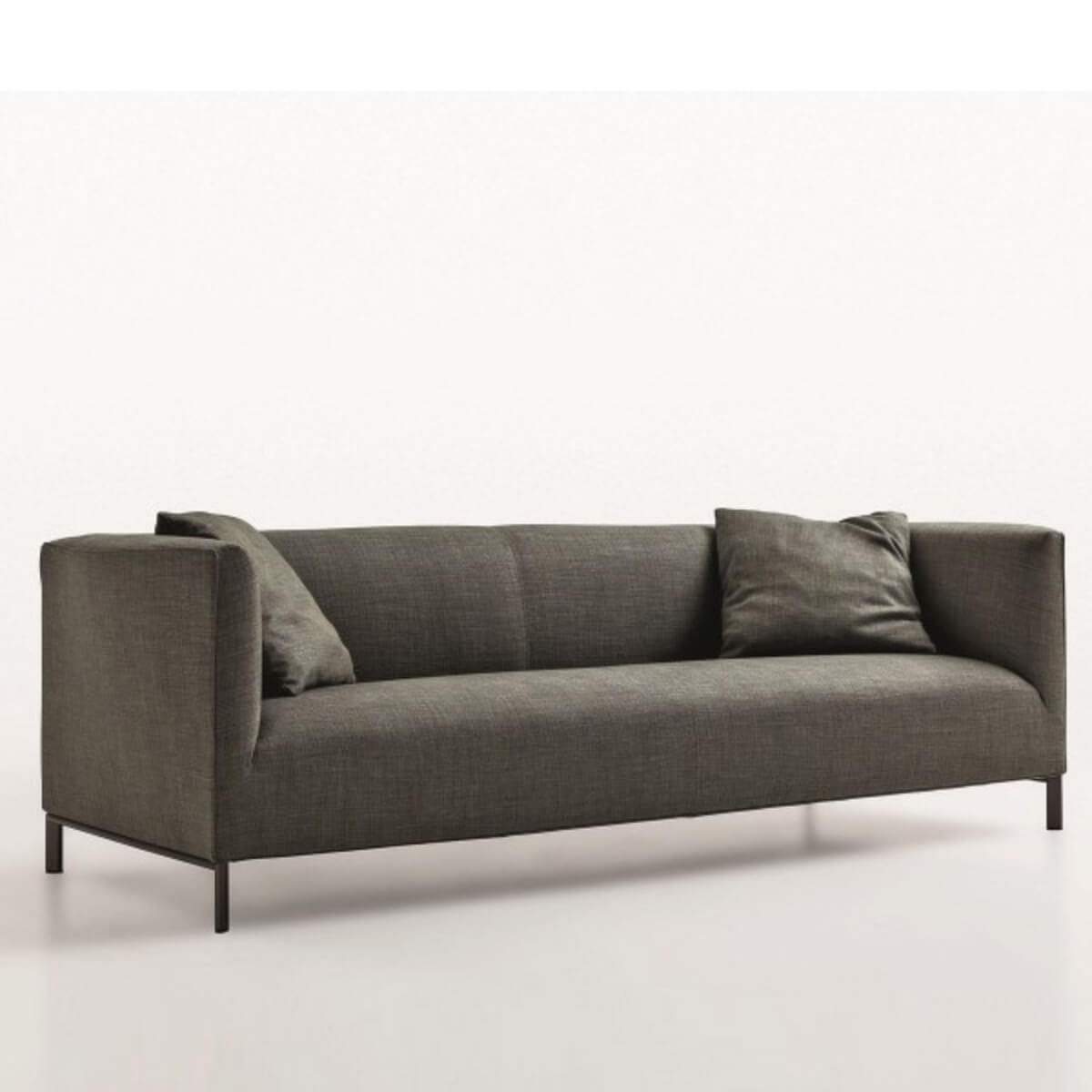 Custom Aurora Alcove Dreamy Sofa with plush upholstery and modern rounded design