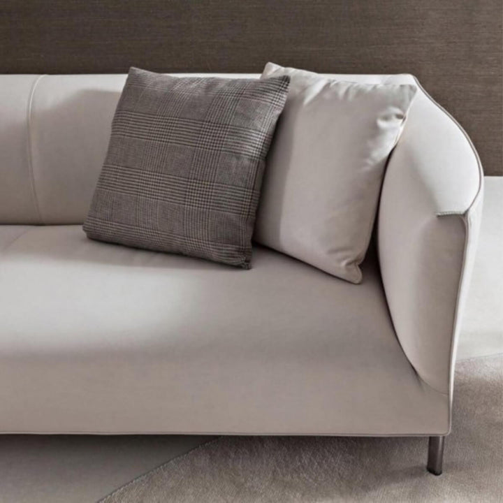 Contemporary Aurora Alcove Dreamy Sofa with cloud-like cushioning and smooth lines