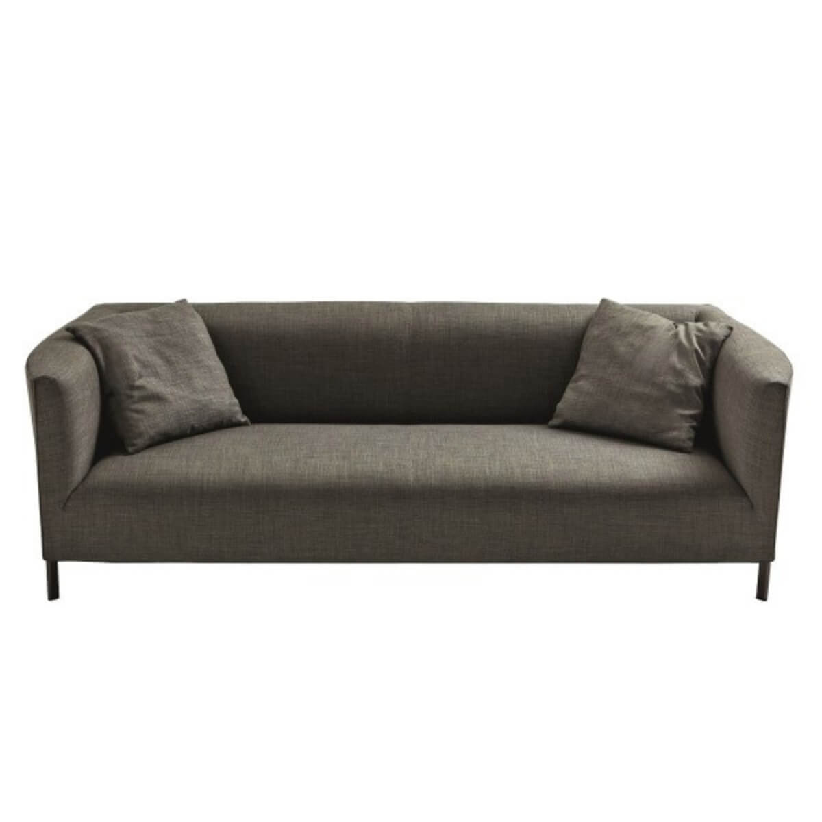 Custom Aurora Alcove Dreamy Sofa with plush upholstery and modern rounded design