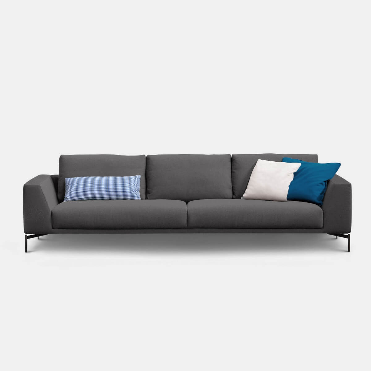 Custom Beyond Boundaries cotton sofa with modern design and soft upholstery