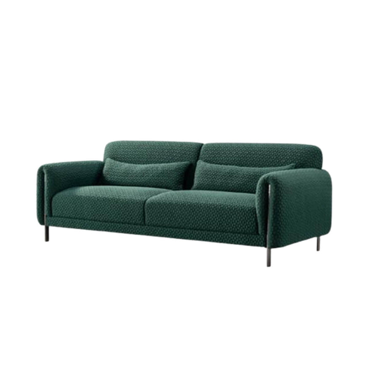 Side view of custom Chic Chateau KS06 two-seater luxury sofa – elegant design with plush cushions and refined upholstery