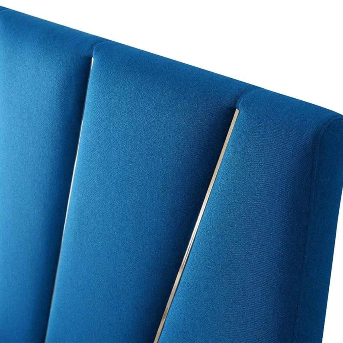 Close-up view of custom Cosmocushion comfortable cotton linen KB44 1.8M bed head holder showcasing durable frame and soft fabric upholstery