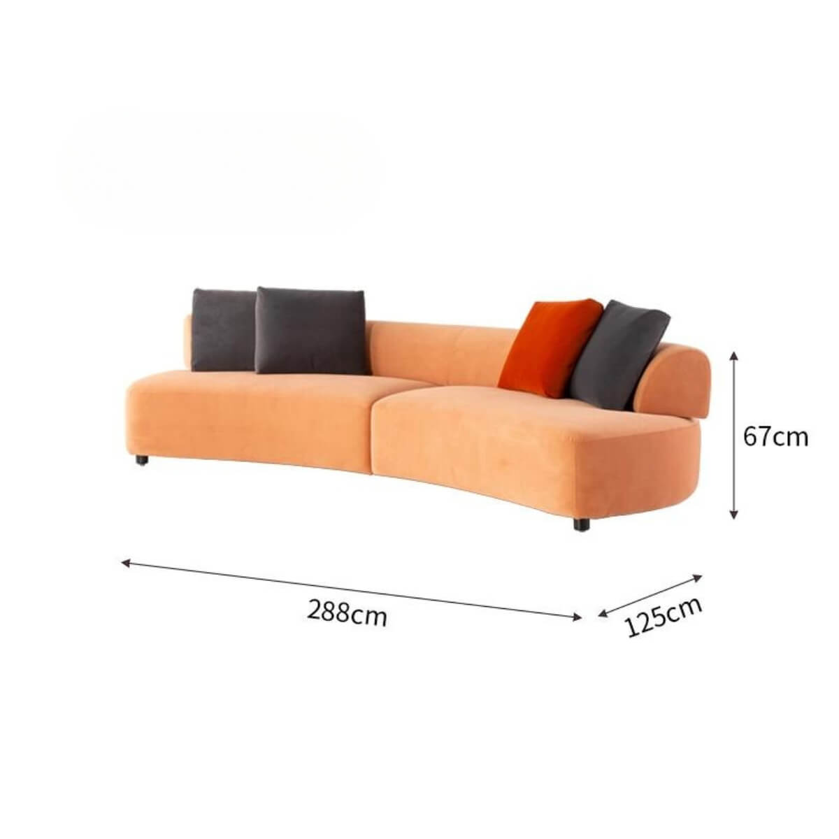 Custom Couch Couture sofa with cotton-linen upholstery – modern design featuring plush cushions and sleek, elegant lines