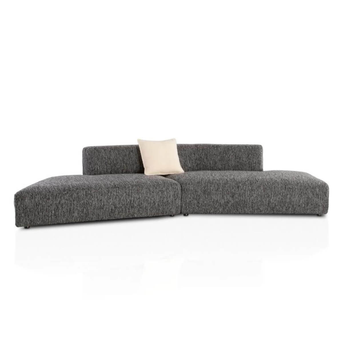 Custom Couch Couture sofa with cotton-linen upholstery – modern design featuring plush cushions and elegant craftsmanship