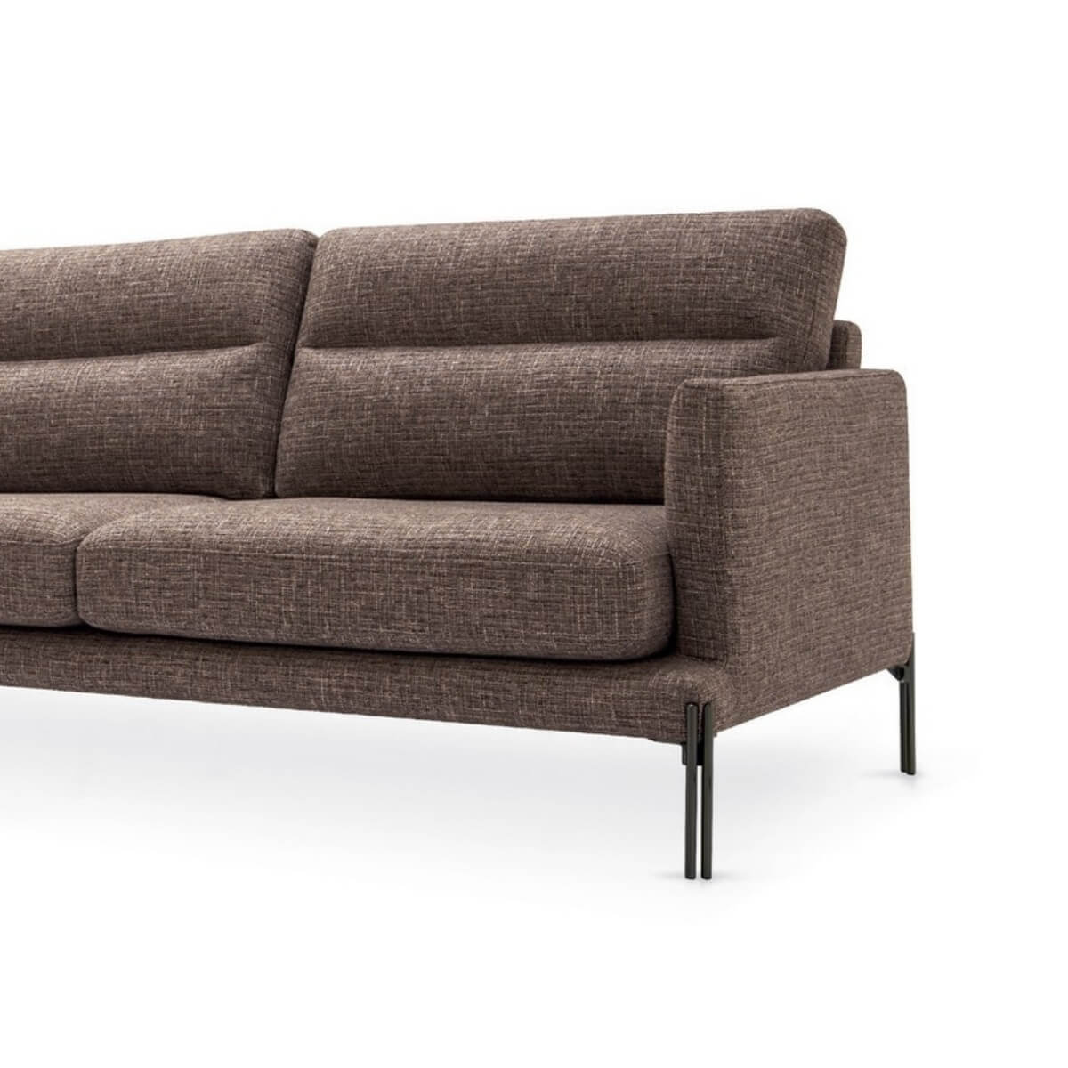 Modern custom-made Dreamwave sofa designed with comfort and elegance in cotton linen