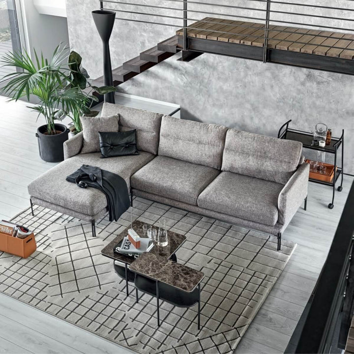 Elegant Dreamwave sofa in cotton linen for stylish and cozy living spaces