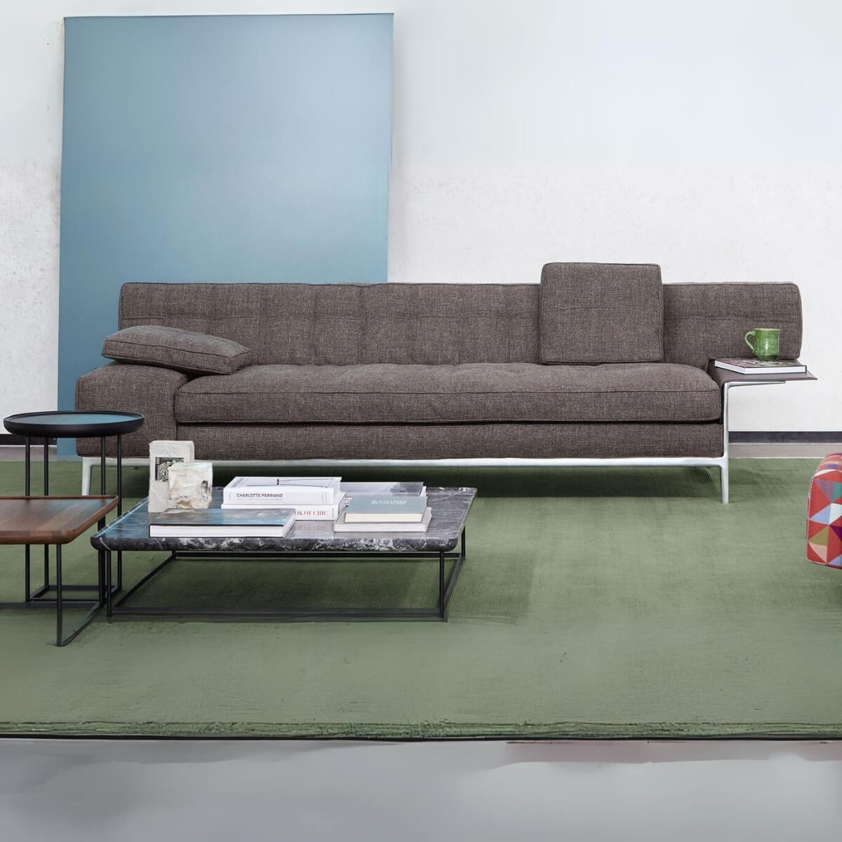 Custom Dreamweave Divinity Sofa with soft fabric upholstery and modern design