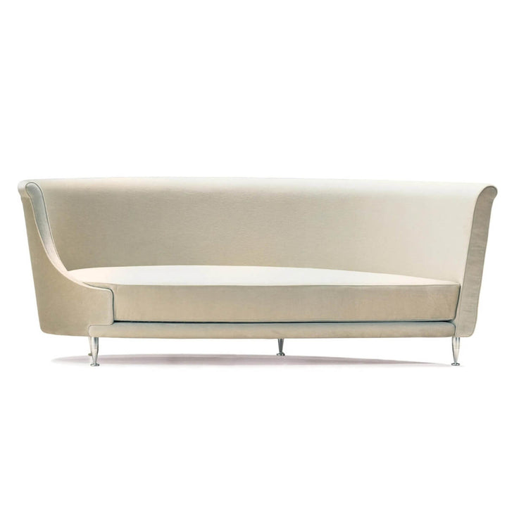 Custom Ecolux Dream sofa upholstered in cotton linen with modern eco-friendly design