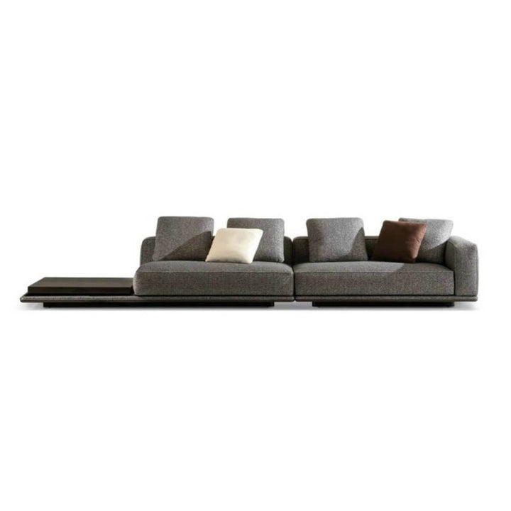Modern 3-seater cotton sofa from Elysium Empire collection with custom design