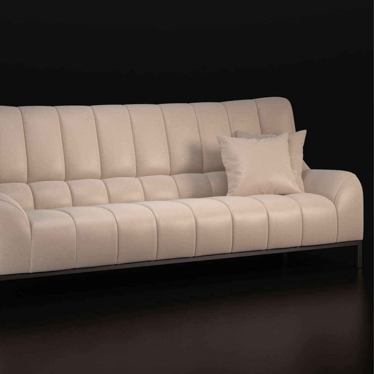 Custom Enigmatic Eclipse KS39 luxury sofa – elegant modern seating with premium upholstery and refined detailing