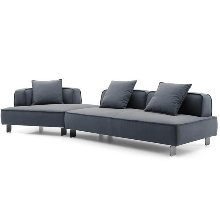 Custom Gossamer KS32 sofa with cotton-linen upholstery – stylish modern seating with comfortable cushions and sleek design