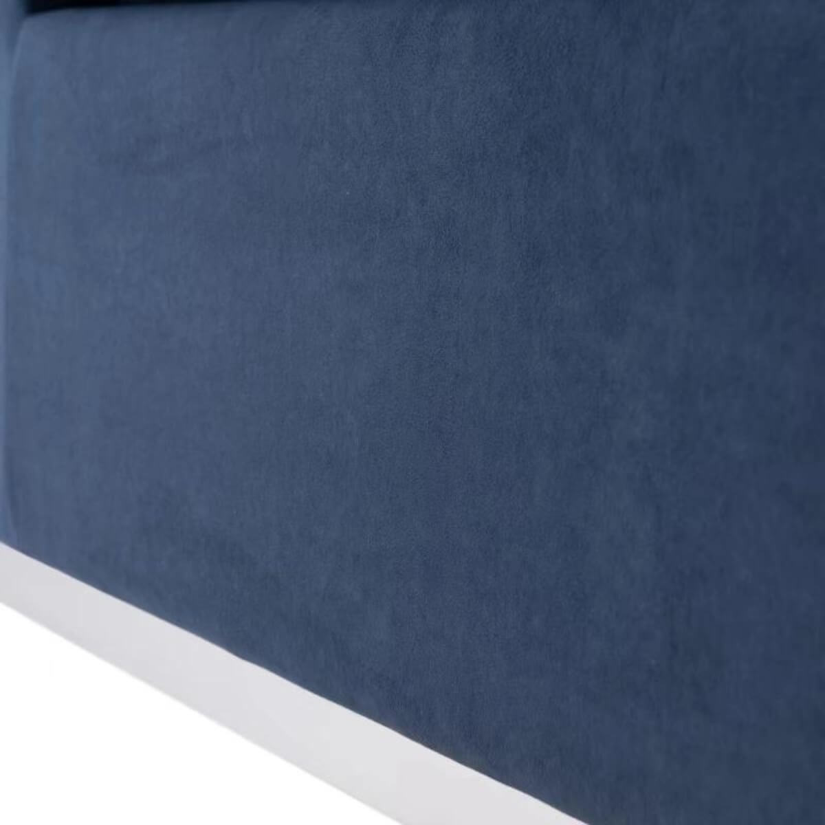 Detailed view of Custom Harmony Hideaway bench – highlighting plush upholstery, fine stitching, and durable construction for elegant interior seating