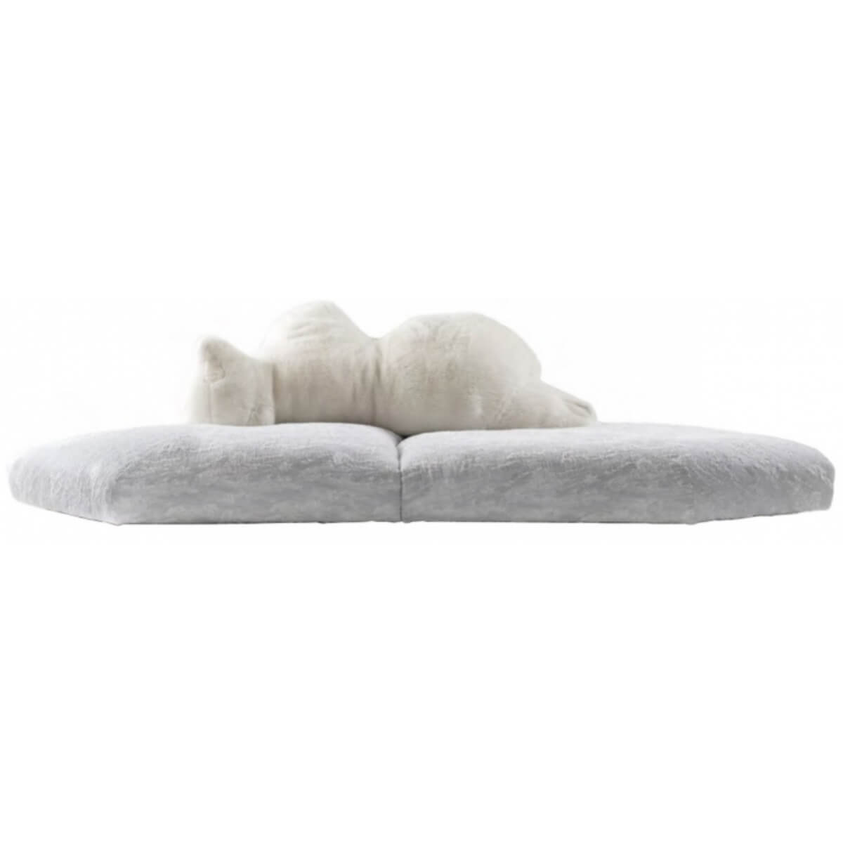 Custom-made AuroraArray teddy sofa with cozy textured upholstery and modern design