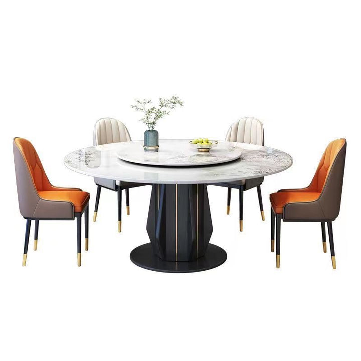 Custom-made dining table with modern design, crafted from quality mCustom-made dining table with modern design, crafted from quality materials for stylish dining rooms